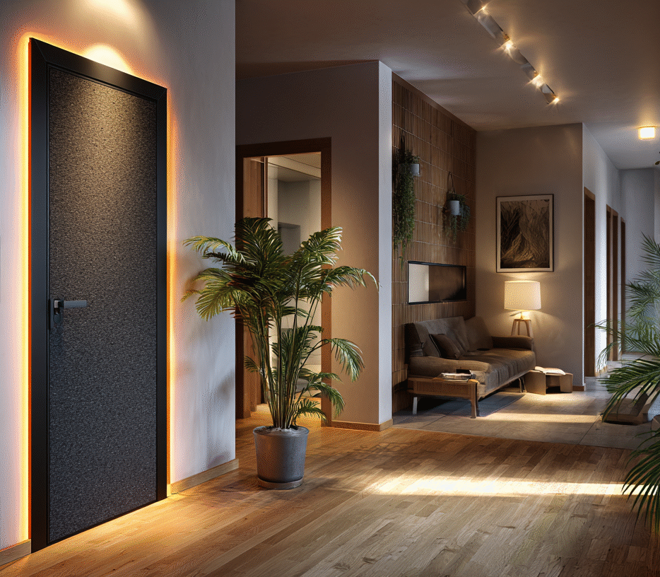 SoundCharge Doors: triboelektryczne drzwi akustyczne z kompozytu lniano-bazaltowego